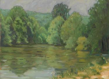 Print of Impressionism Landscape Paintings by Richard Mierniczak