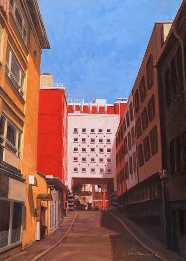 Print of Cities Paintings by Richard Mierniczak