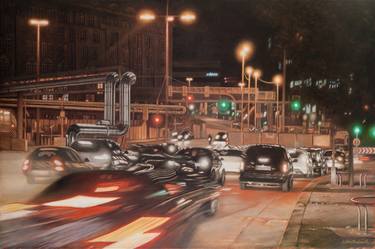 Print of Cities Paintings by Richard Mierniczak