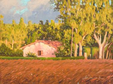 Original Expressionism Landscape Paintings by Richard Mierniczak