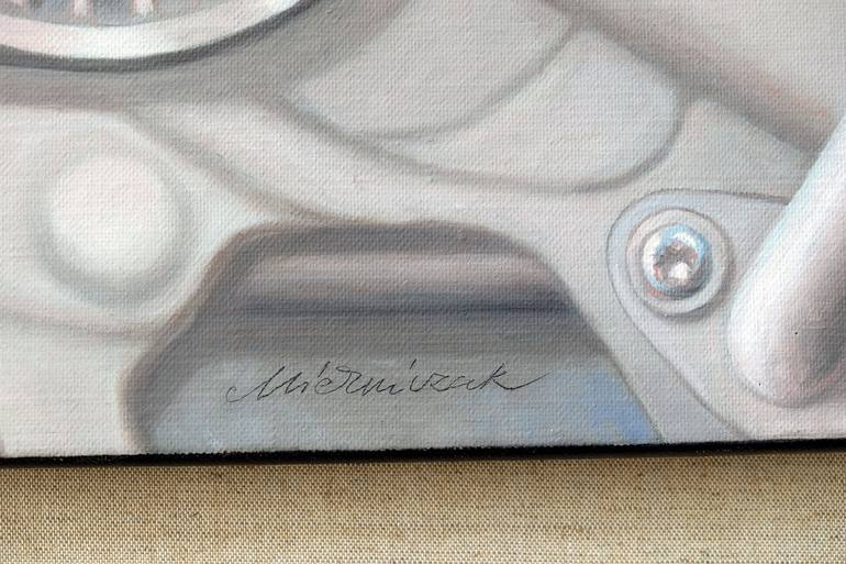 Original Surrealism Automobile Painting by Richard Mierniczak