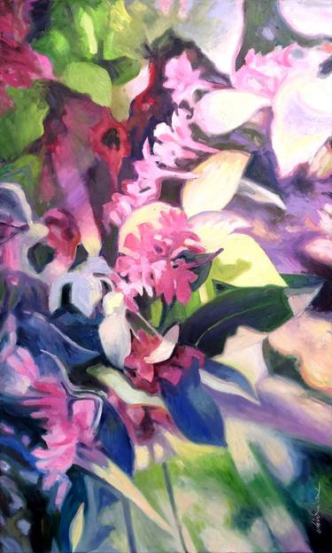 Original Fine Art Floral Paintings by Richard Mierniczak