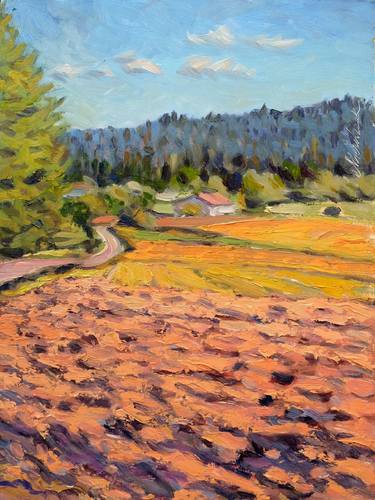 Original Impressionism Landscape Paintings by Richard Mierniczak