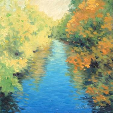 Original Impressionism Landscape Paintings by Richard Mierniczak