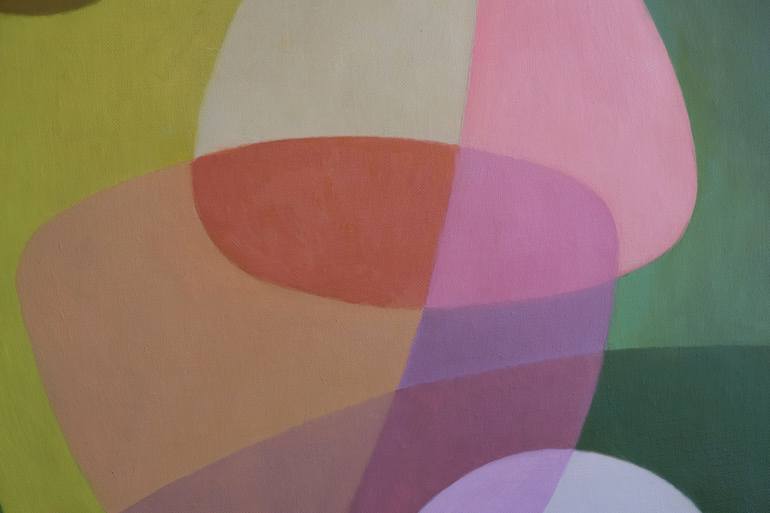 Original Cubism Abstract Painting by Richard Mierniczak