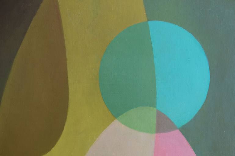 Original Cubism Abstract Painting by Richard Mierniczak