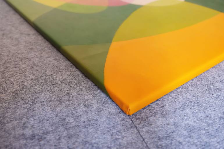 Original Cubism Abstract Painting by Richard Mierniczak