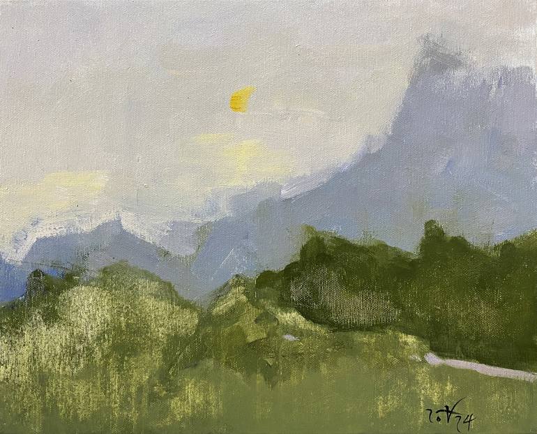 Print of Art Deco Landscape Paintings by Artist Chu Van
