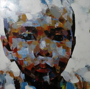 Original Modern Portrait Paintings by artist Chu Van