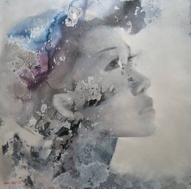 Print of Modern Portrait Paintings by artist Chu Van