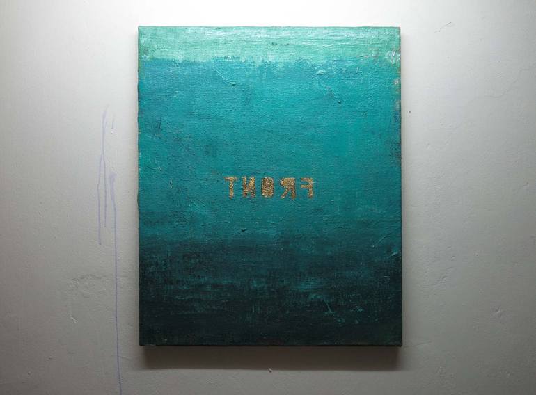 Original Abstract Painting by artist Chu Van
