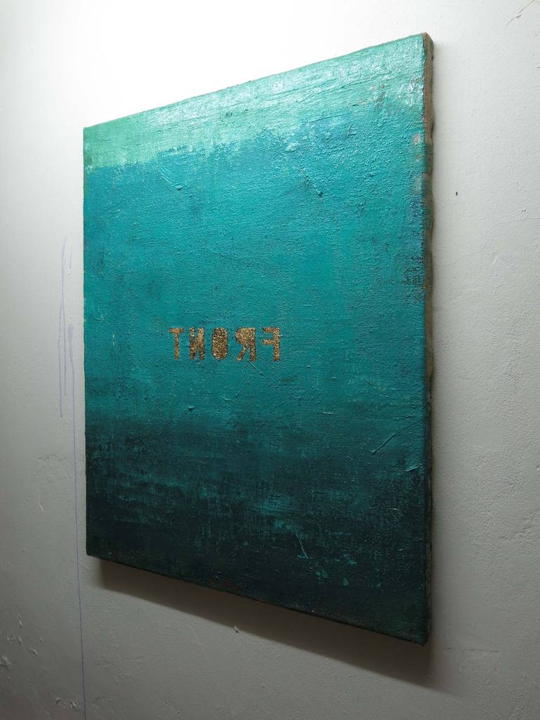 Original Abstract Painting by artist Chu Van