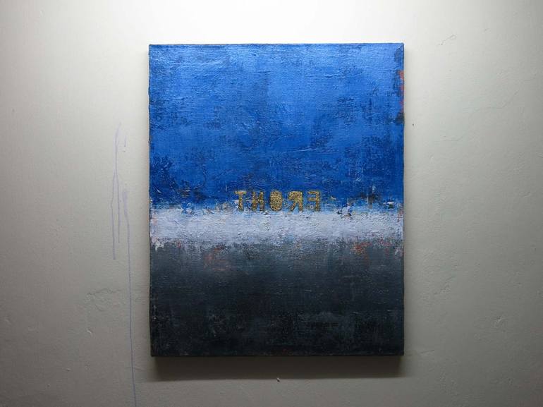 Original Abstract Painting by artist Chu Van