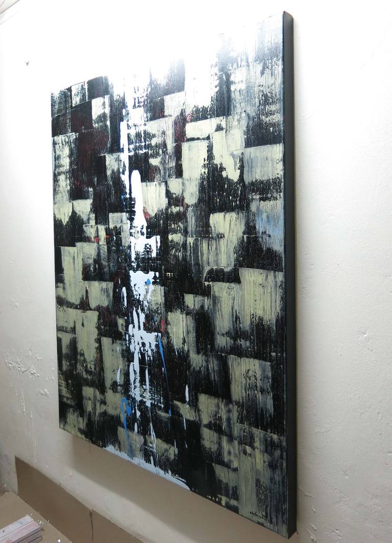 Original Abstract Painting by artist Chu Van