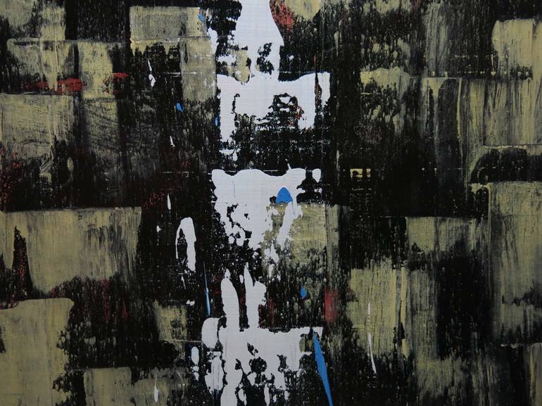 Original Abstract Expressionism Abstract Painting by artist Chu Van