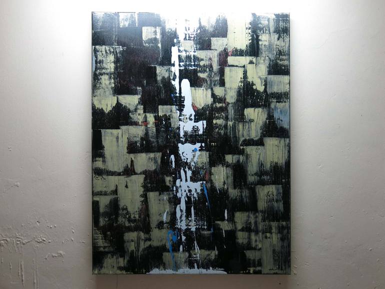 Original Abstract Painting by artist Chu Van