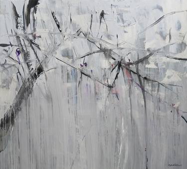 Original Abstract Paintings by artist Chu Van