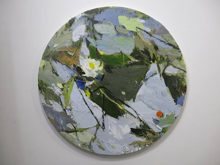 Print of Modern Garden Paintings by Artist Chu Van