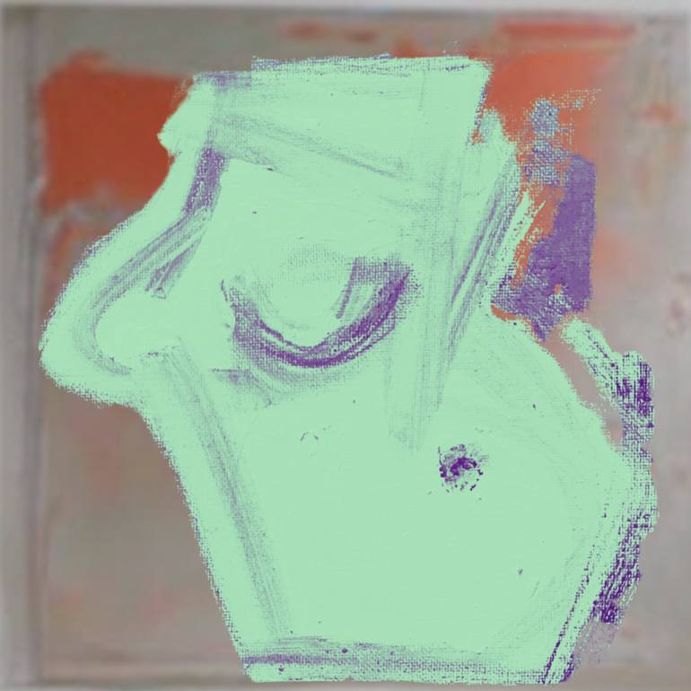 Original Contemporary Abstract Mixed Media by Dominika Nika Blazek