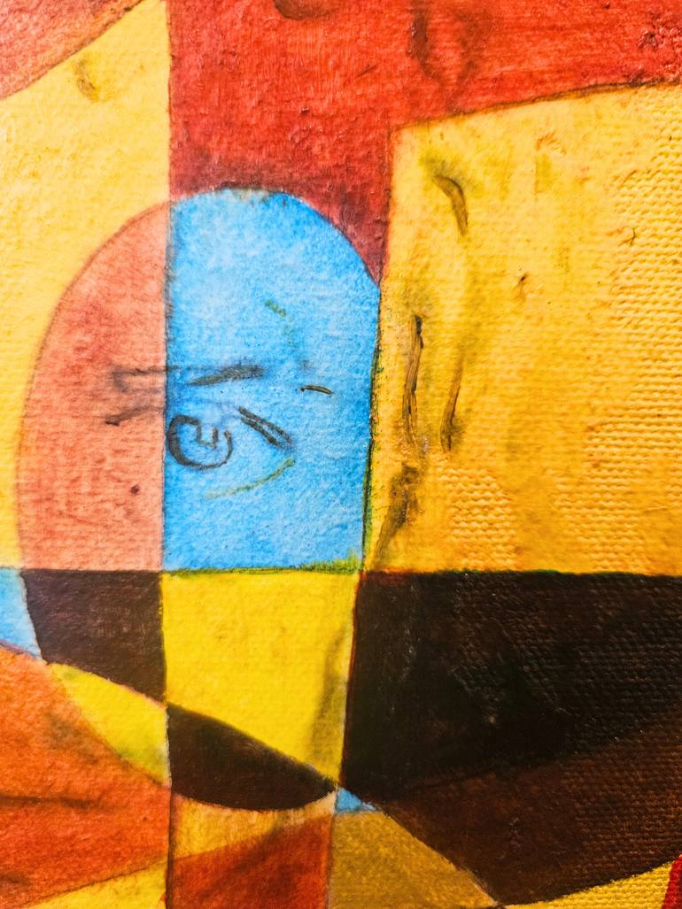 Original Abstract Music Painting by Angela Fish Zambito