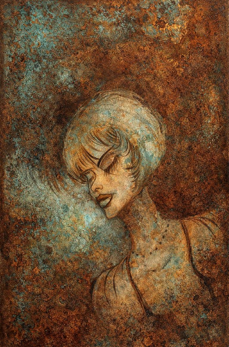Original People Printmaking by Serdar Akdeniz  Contemporary Art on Paper  Deviation