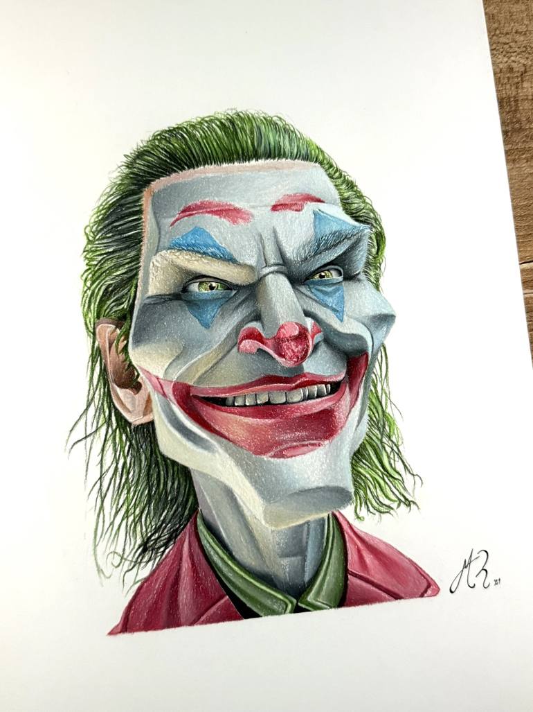 Original Photorealism Pop Culture/Celebrity Drawing by Manuel Reartes