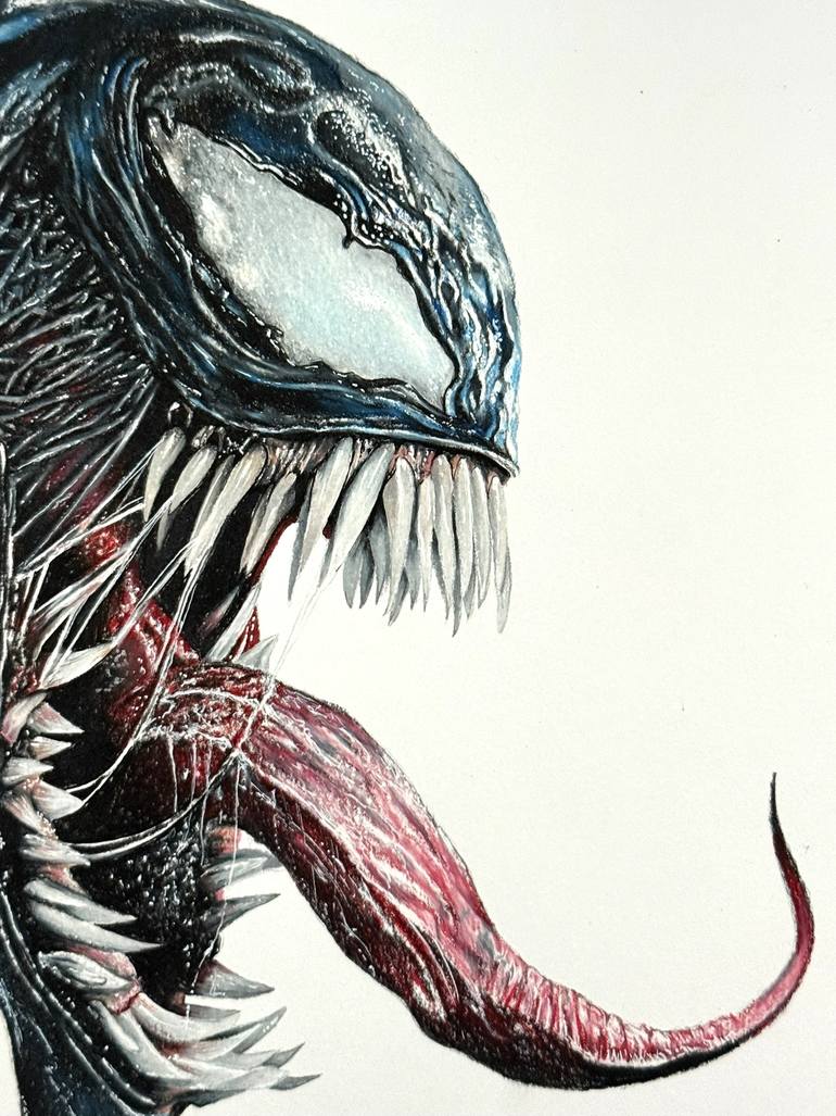 Original Photorealism Pop Culture/Celebrity Drawing by Manuel Reartes