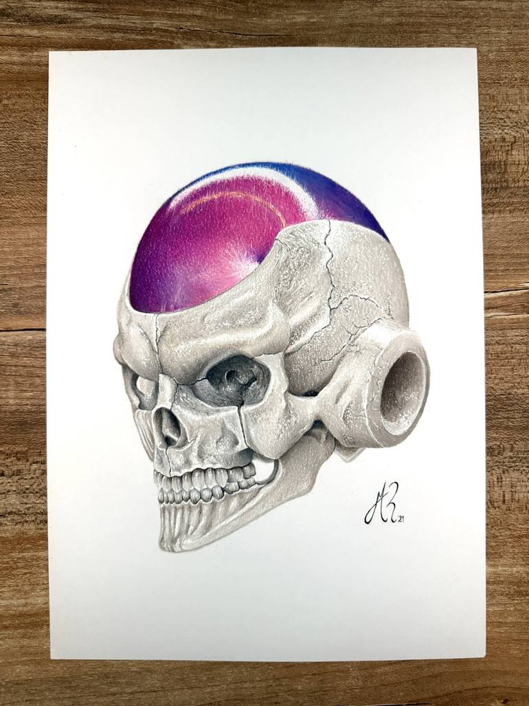 Original Photorealism Pop Culture/Celebrity Drawing by Manuel Reartes