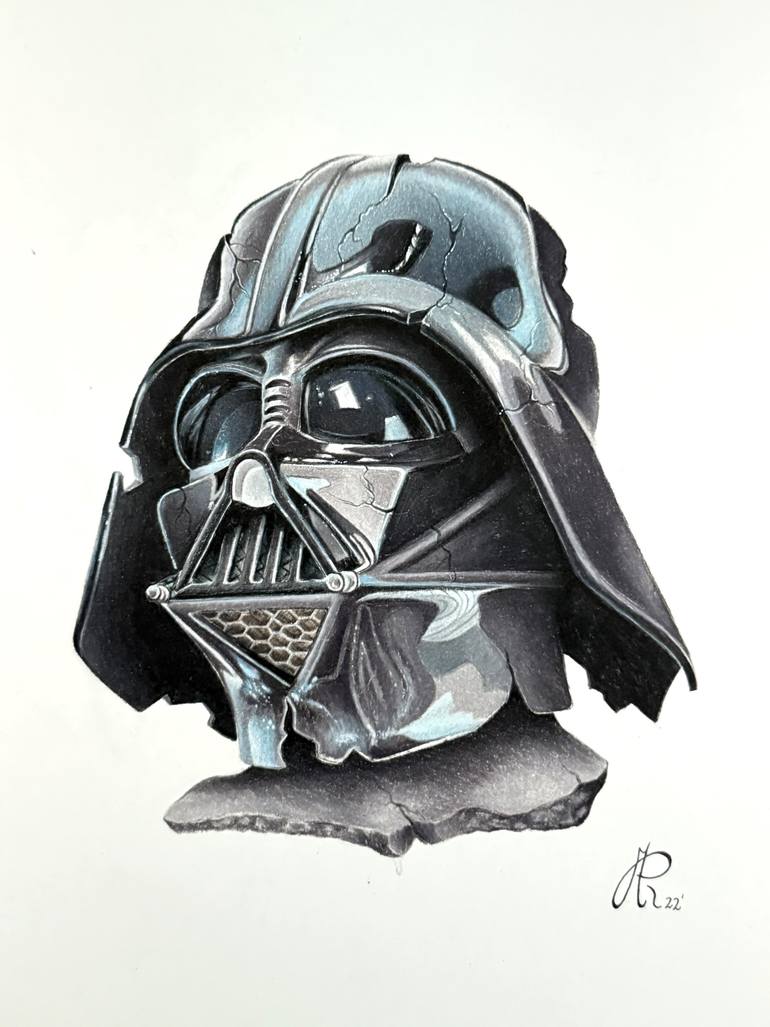 Original Photorealism Pop Culture/Celebrity Drawing by Manuel Reartes