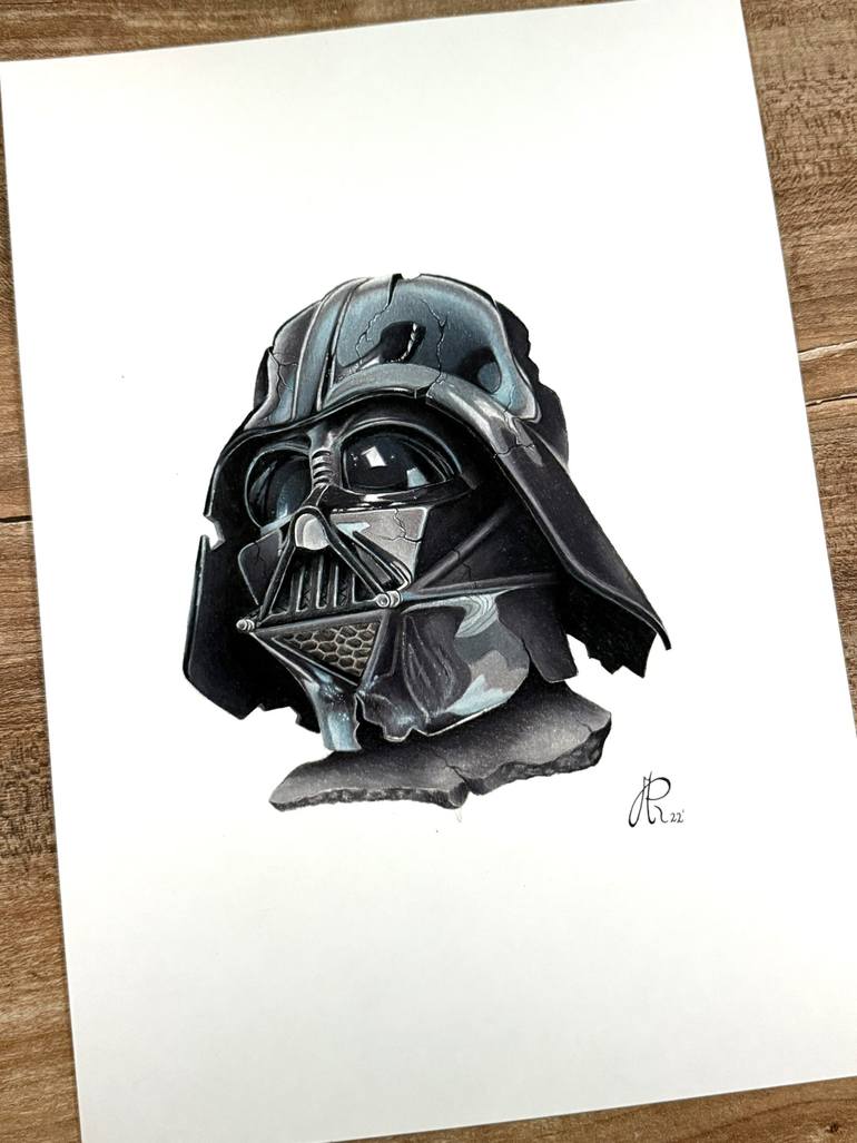 Original Photorealism Pop Culture/Celebrity Drawing by Manuel Reartes
