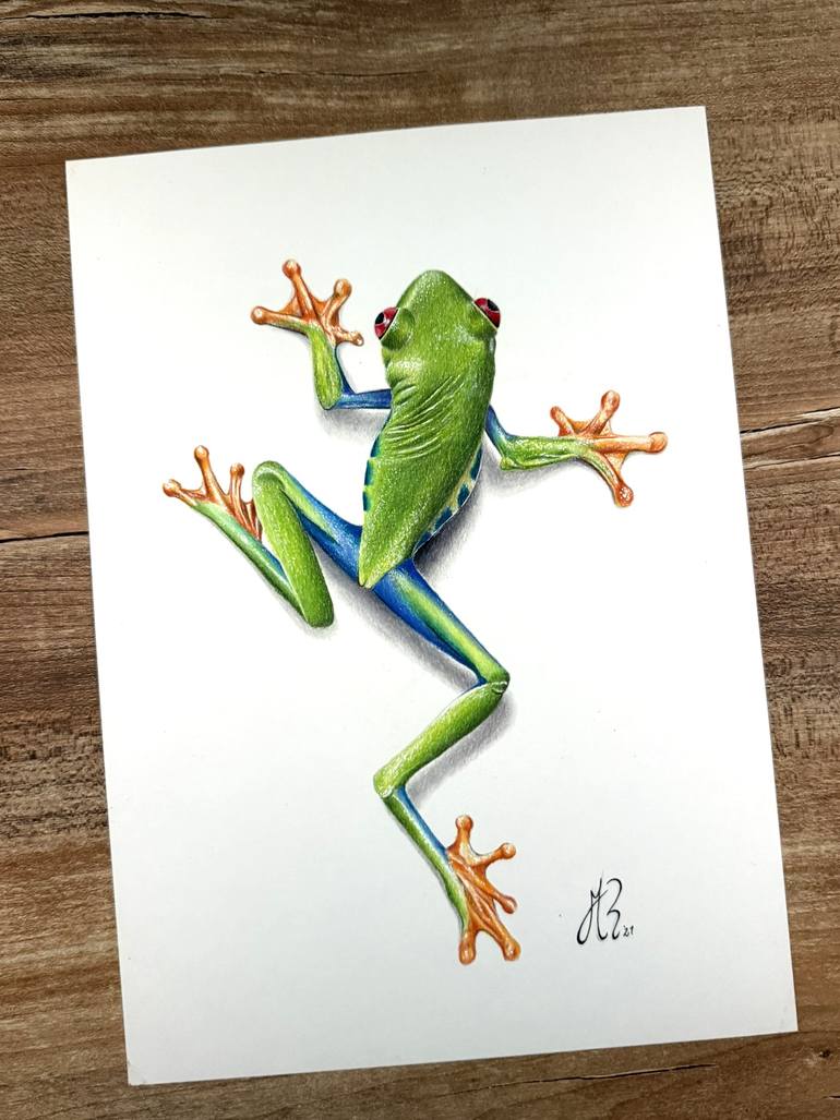 Original Photorealism Animal Drawing by Manuel Reartes