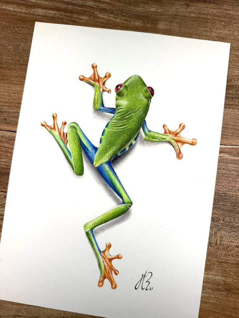 Original Photorealism Animal Drawing by Manuel Reartes