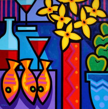 Print of Pop Art Still Life Paintings by John Nolan