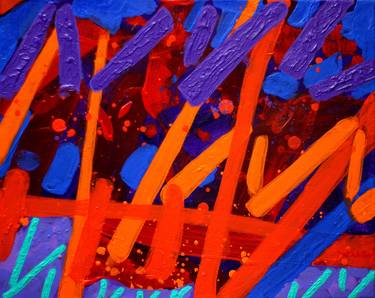 Print of Abstract Expressionism Abstract Paintings by John Nolan