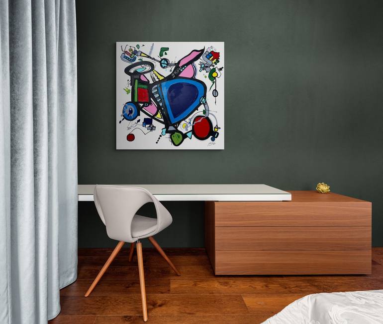 Original Contemporary Abstract Painting by Glen  Josselsohn