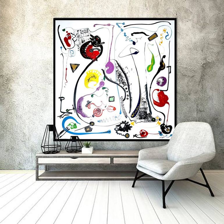 Original Contemporary Abstract Painting by Glen  Josselsohn