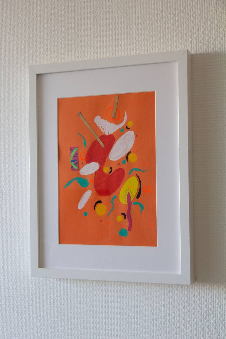 Original Abstract Painting by Gloria Olarte Iooi Art