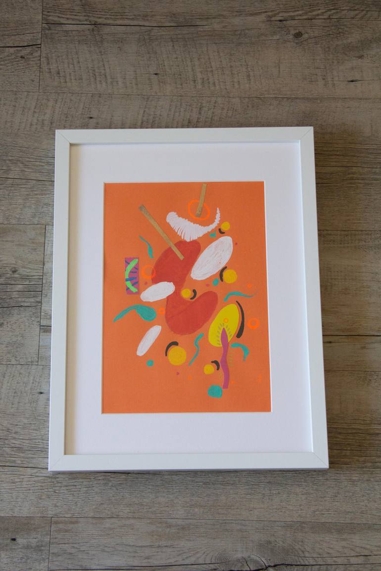 Original Abstract Painting by Gloria Olarte Iooi Art