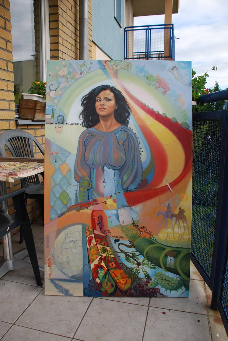 Original Other People Painting by Daria Solar