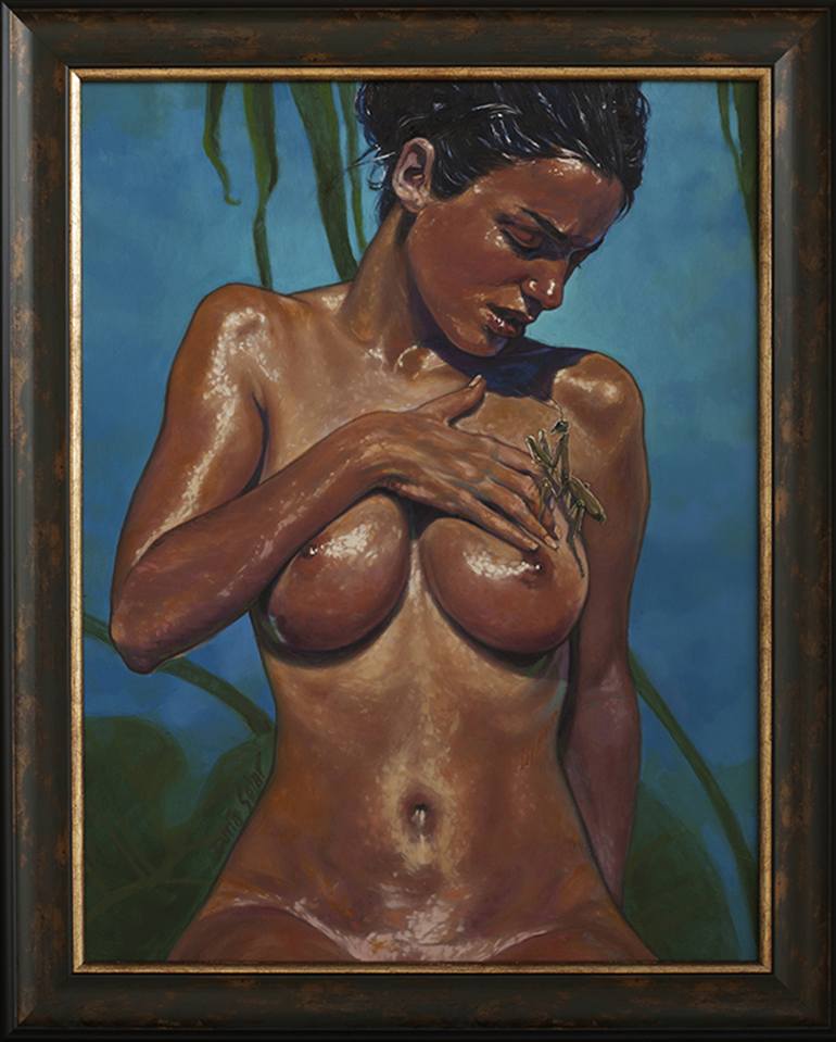 Original Nude Painting by Daria Solar