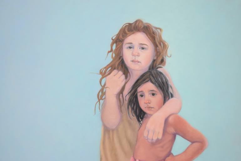Original Figurative Children Painting by Daria Solar