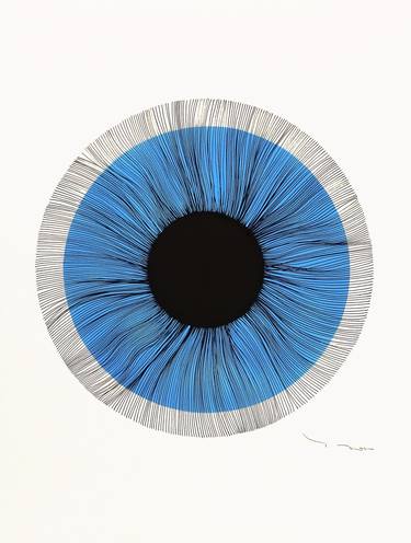 Original Minimalism Abstract Drawings by Tehos Frederic Camilleri
