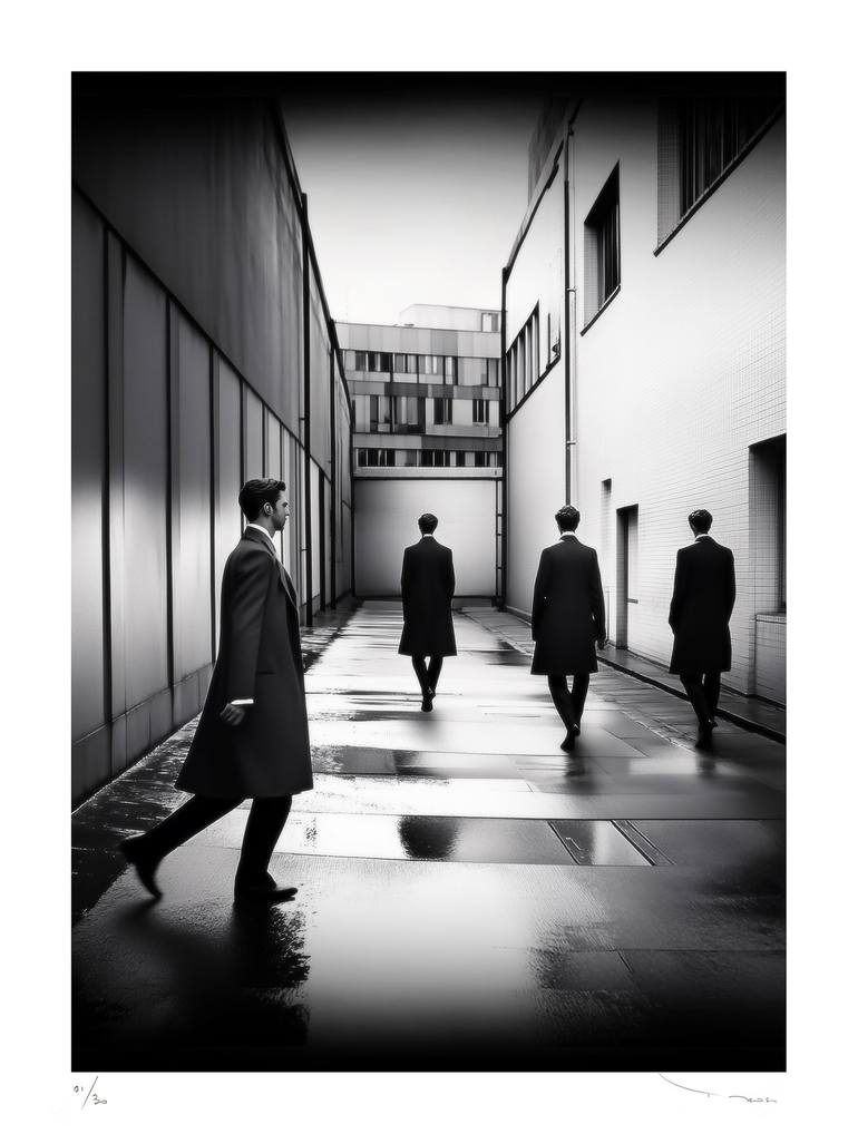 Original Time Photography by Tehos Frederic Camilleri | Conceptual Art on Paper | Tehos - The Other way