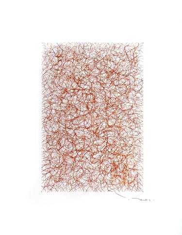 Print of Abstract Expressionism Abstract Drawings by Tehos Frederic CAMILLERI