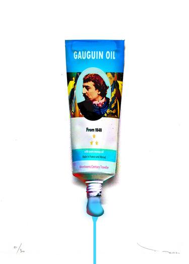 Tehos paint tube - Gauguin oil thumb