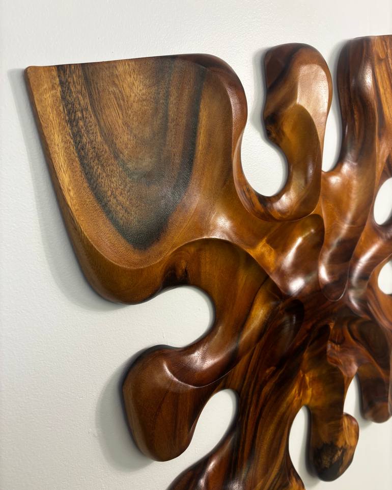Original Generative Abstract Sculpture by Amin Golestan