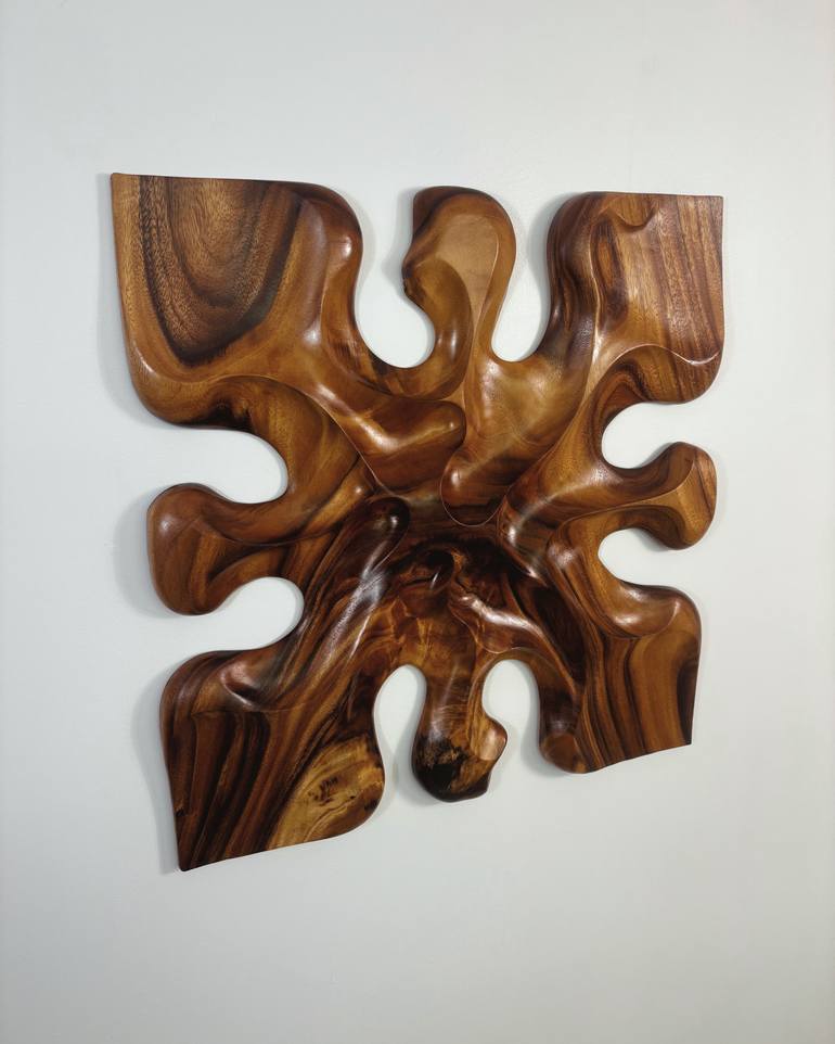 Original Generative Abstract Sculpture by Amin Golestan