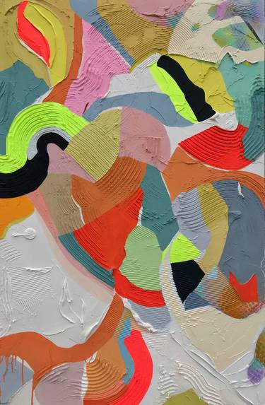 Original Abstract Paintings by Bridget Griggs