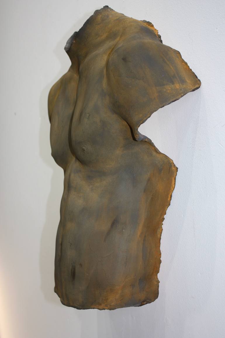 Original Figurative Men Sculpture by Bridget Griggs