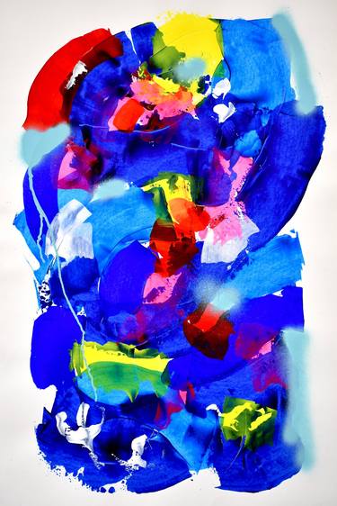 Print of Abstract Expressionism Abstract Paintings by Bridget Griggs